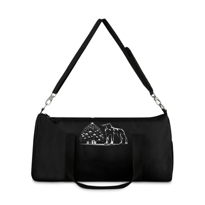 Doberman Christmas Tree Duffel Bag