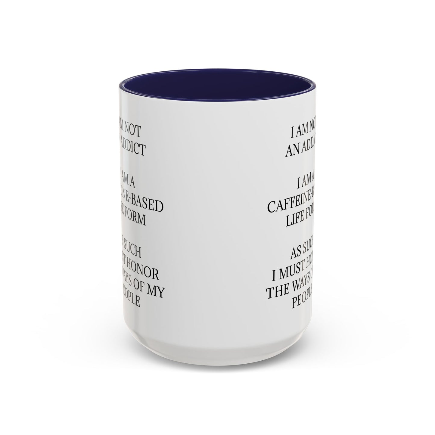 Not An Addict 2-Tone Coffee Mug