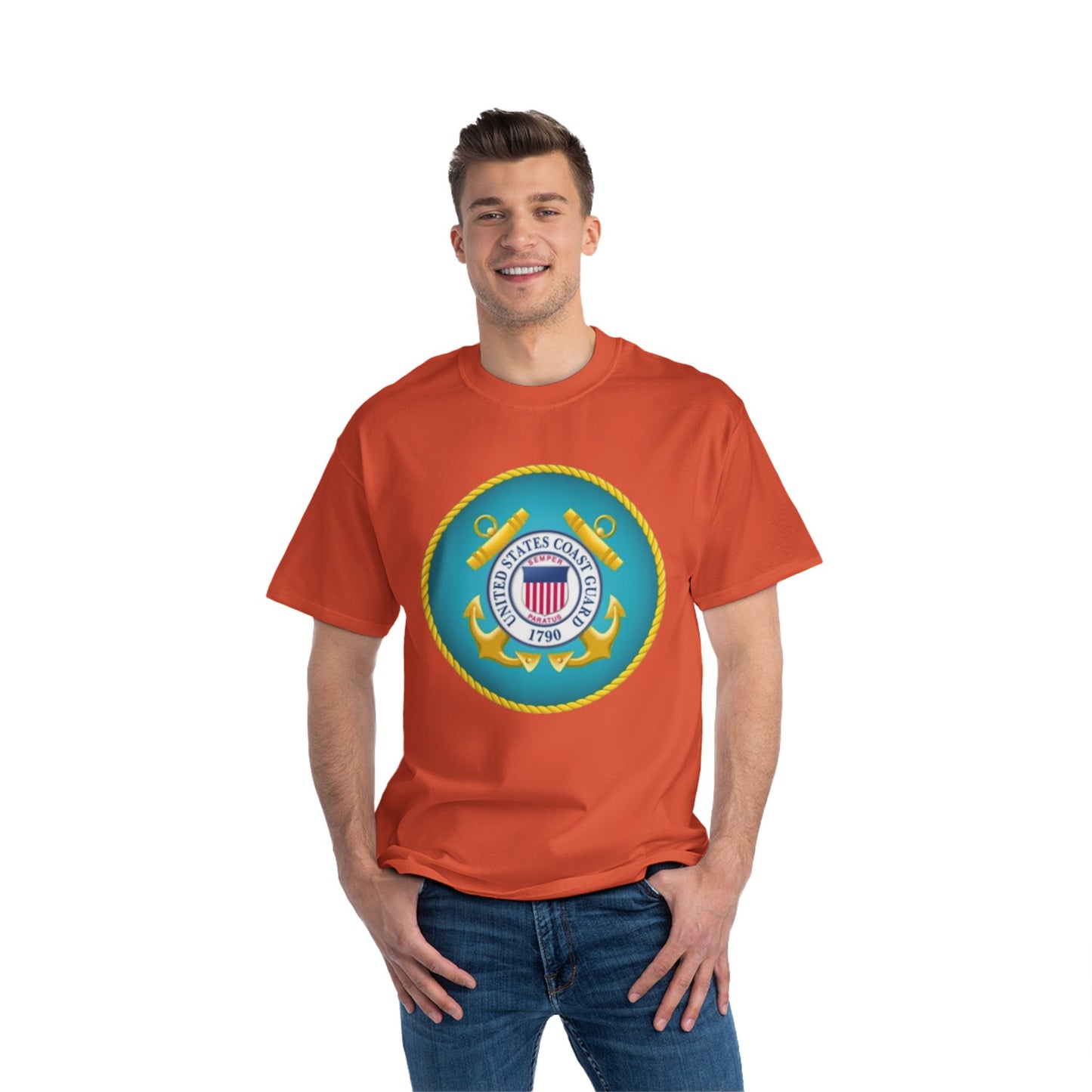 US Coast Guard Men's Short-Sleeve Crewneck Tee