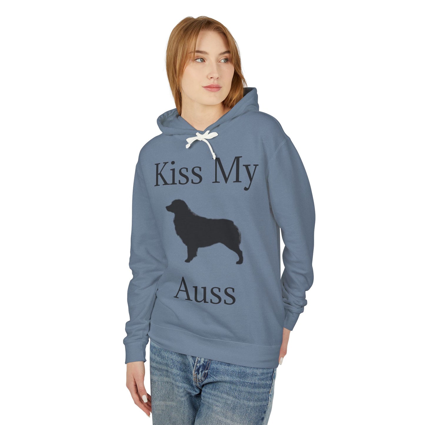 Kiss My Auss Unisex Lightweight Hoodie