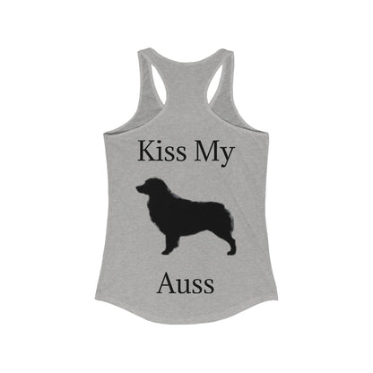 Kiss My Auss Women's Racerback Tank