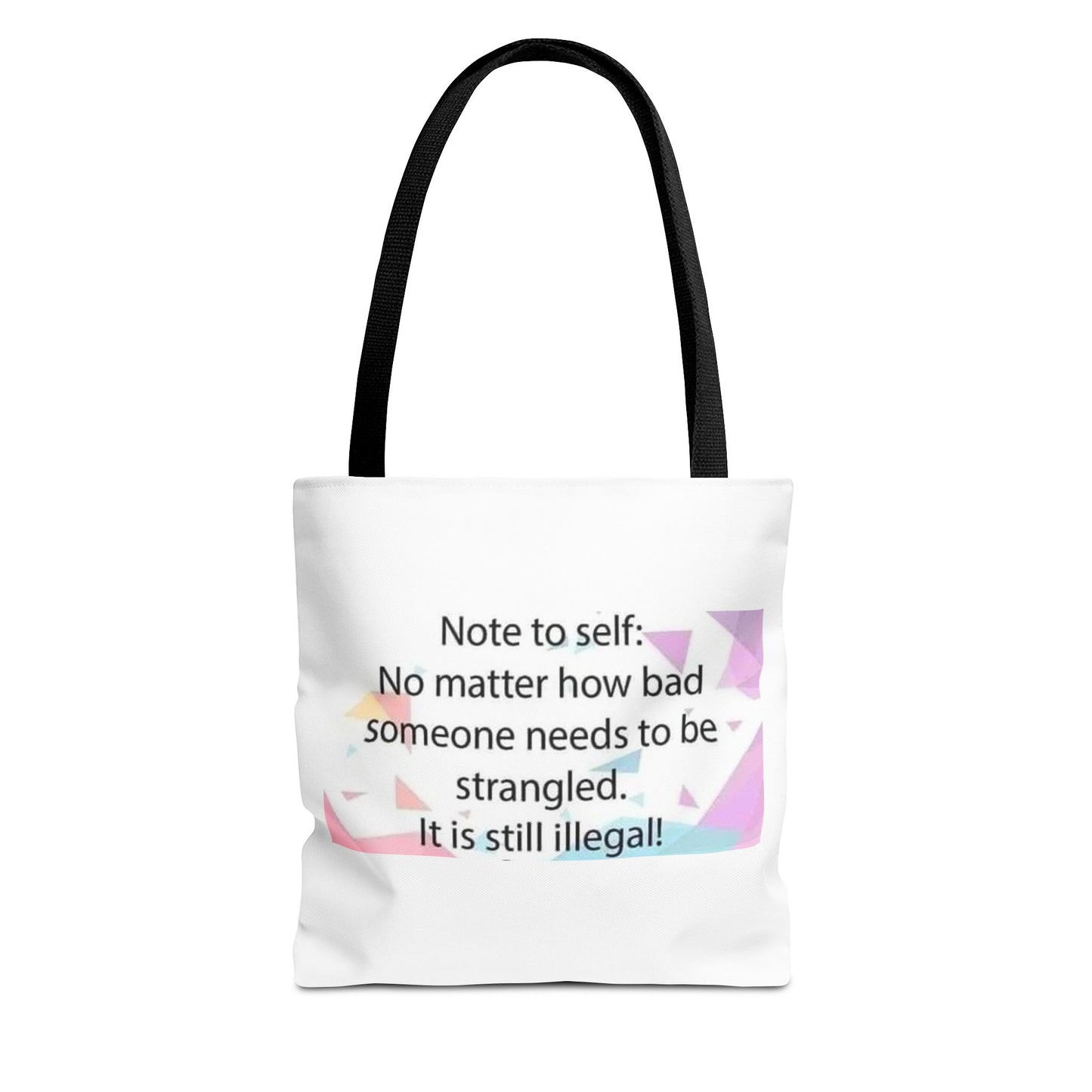 Note To Self Tote Bag