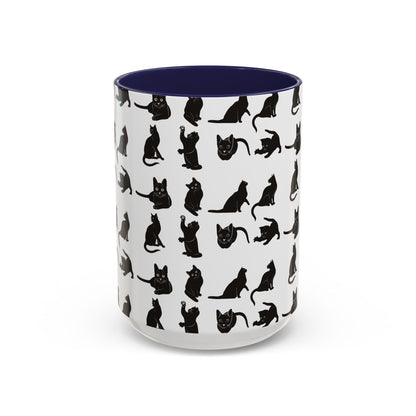 Cats 2-Tone Coffee Mug