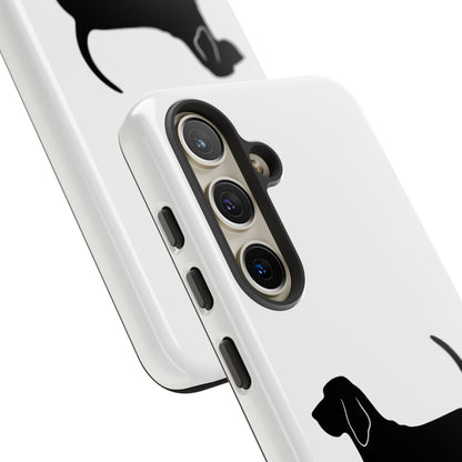 Bloodhound Silhouette Samsung Case