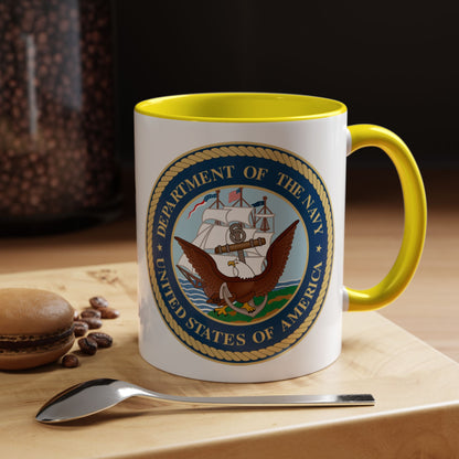 US Navy 2-Tone Coffee Mug