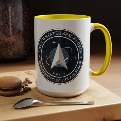 US Space Force 2-Tone Coffee Mug
