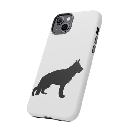 German Shepherd Silhouette iPhone Case