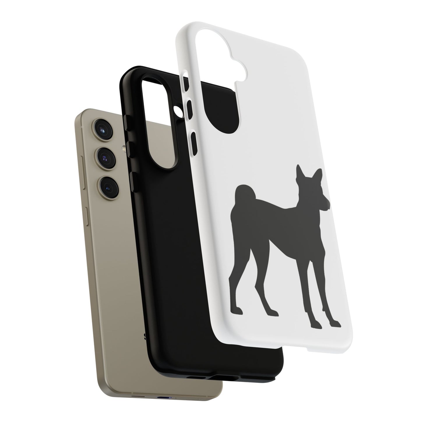 Basenji Silhouette Samsung Case