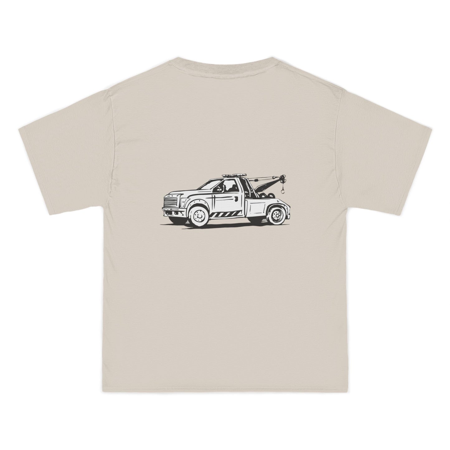 Wheel Lift Tow Truck Men's Short-Sleeve Crewneck Tee
