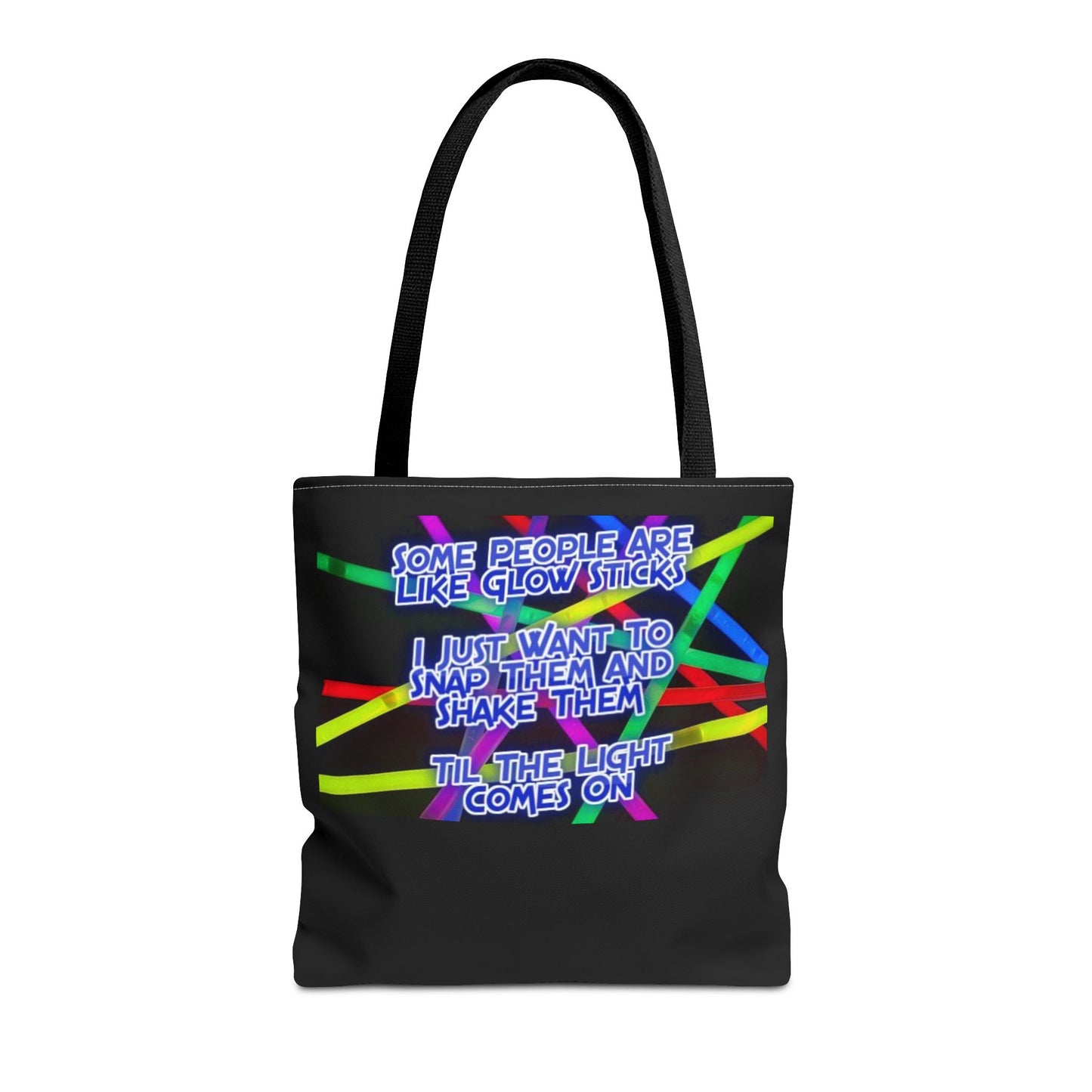 Glow Sticks Tote Bag