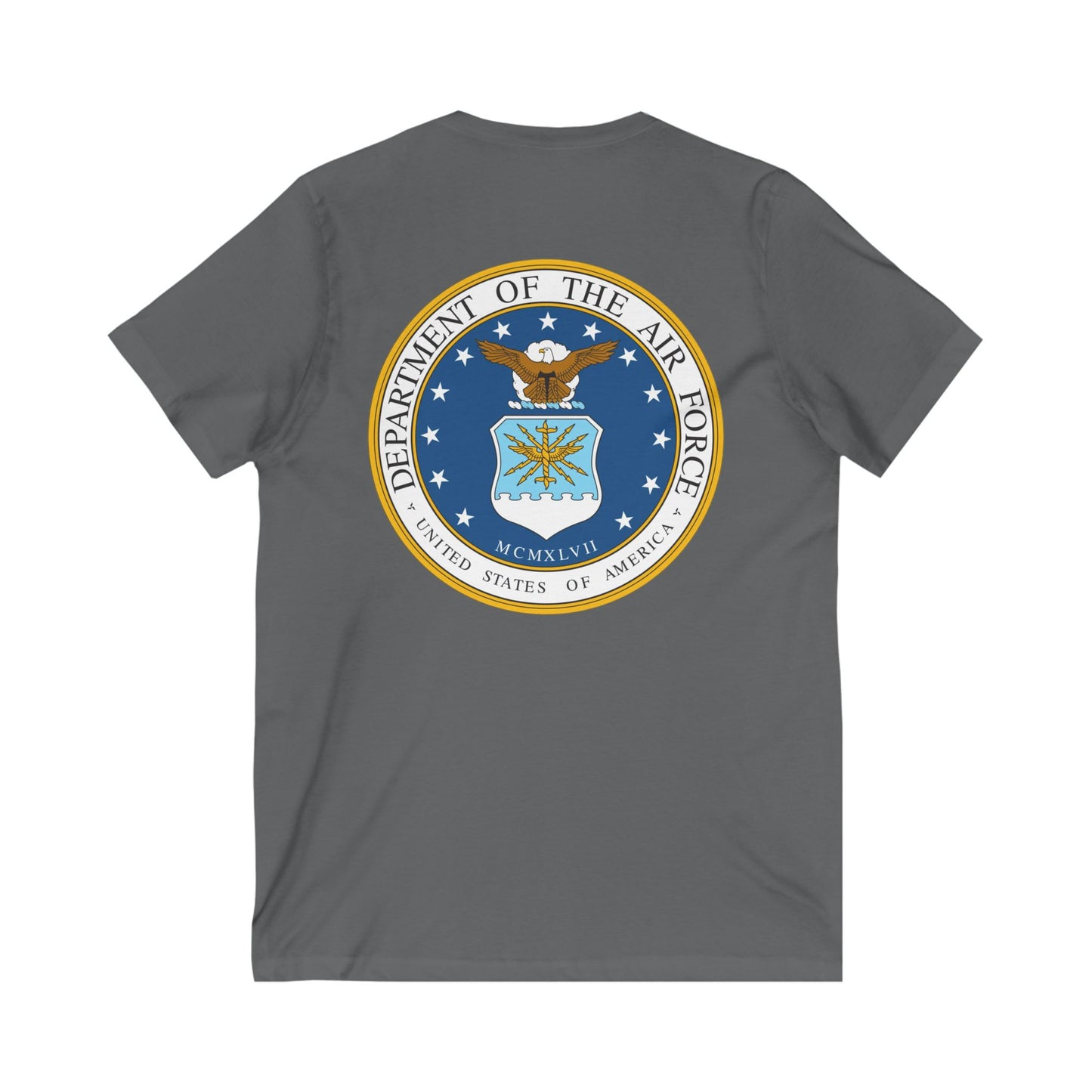 US Air Force Unisex Short Sleeve V-Neck Tee