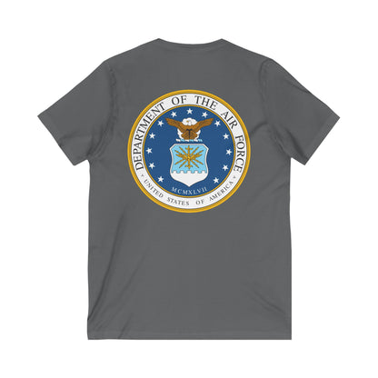 US Air Force Unisex Short Sleeve V-Neck Tee