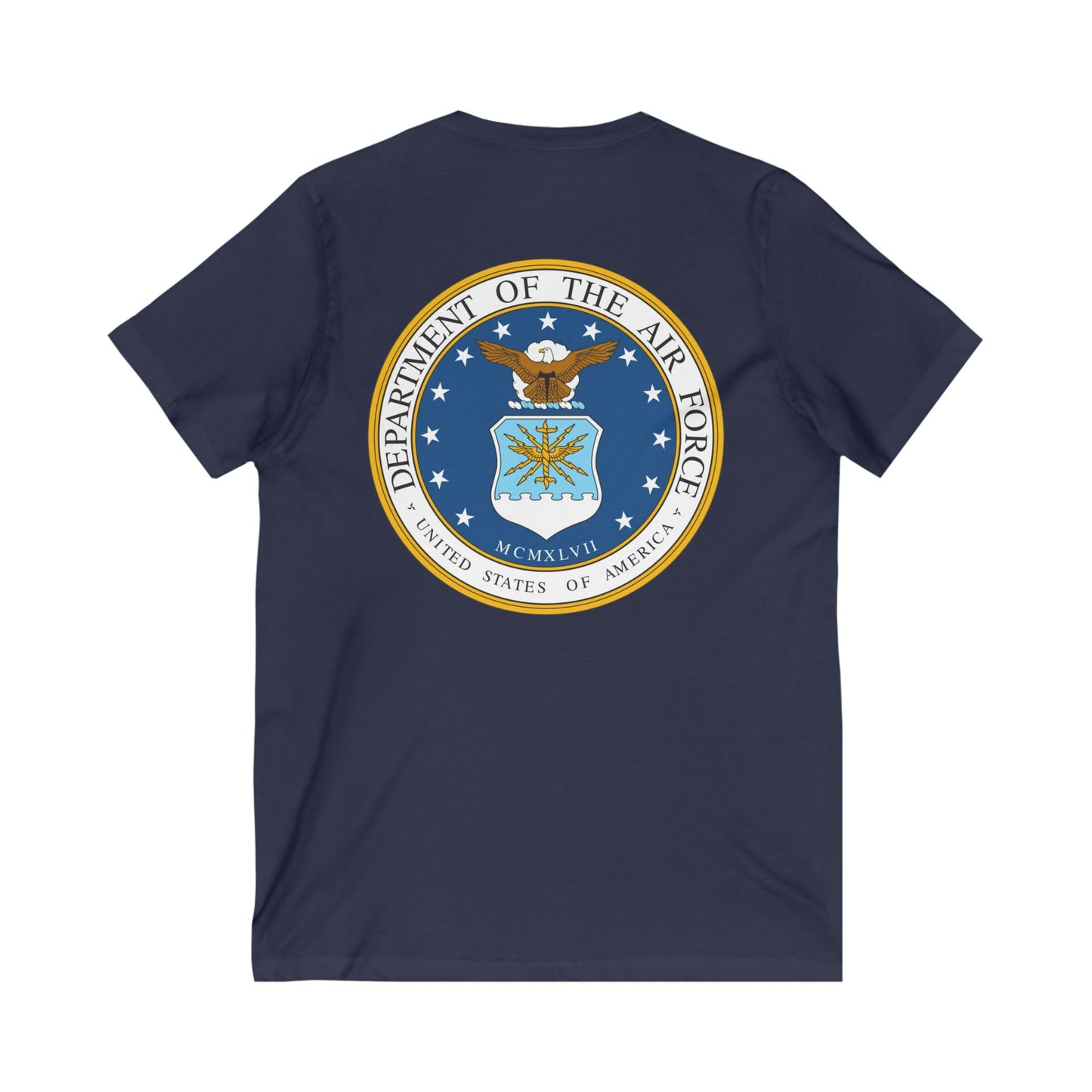 US Air Force Unisex Short Sleeve V-Neck Tee
