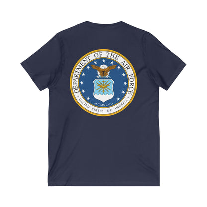US Air Force Unisex Short Sleeve V-Neck Tee