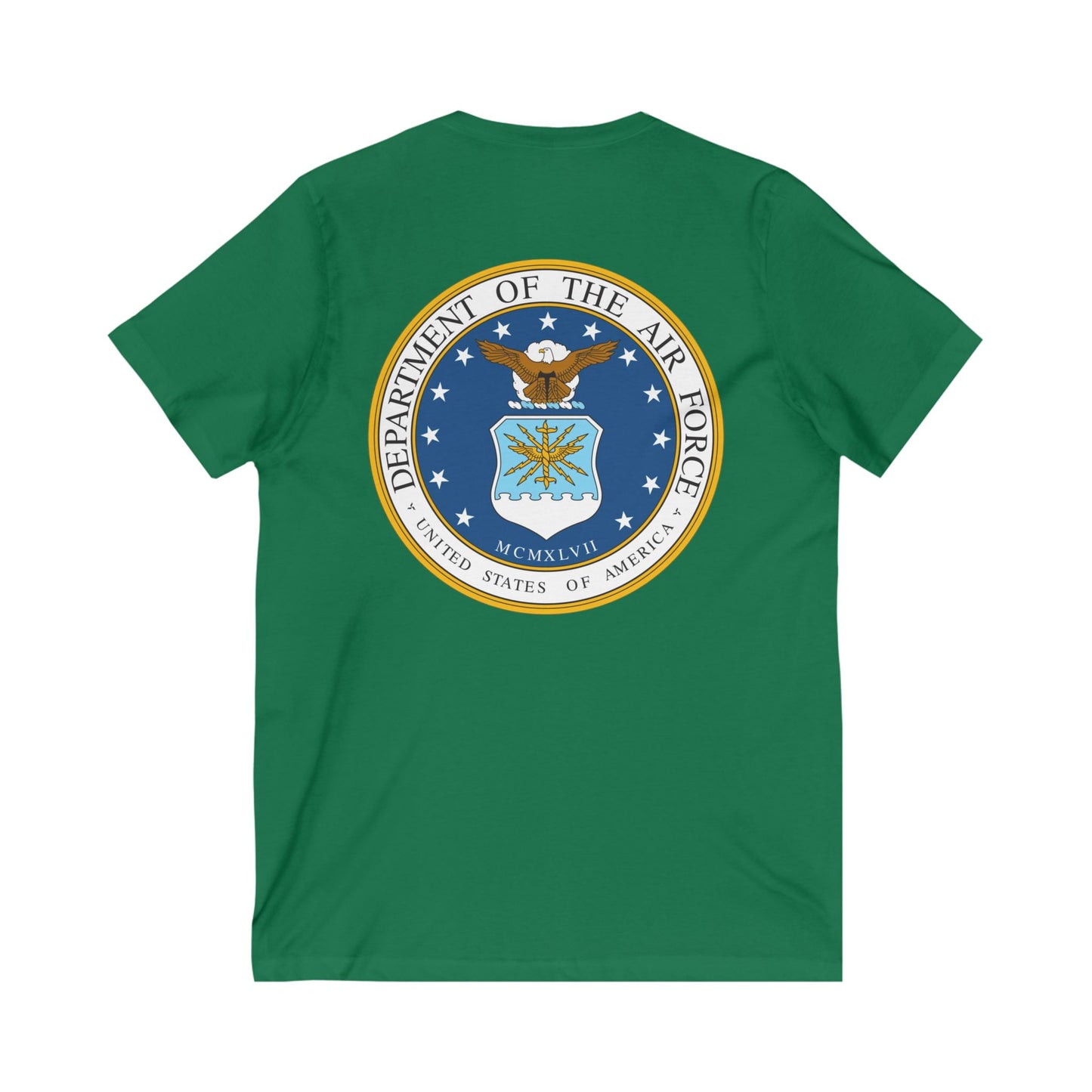 US Air Force Unisex Short Sleeve V-Neck Tee