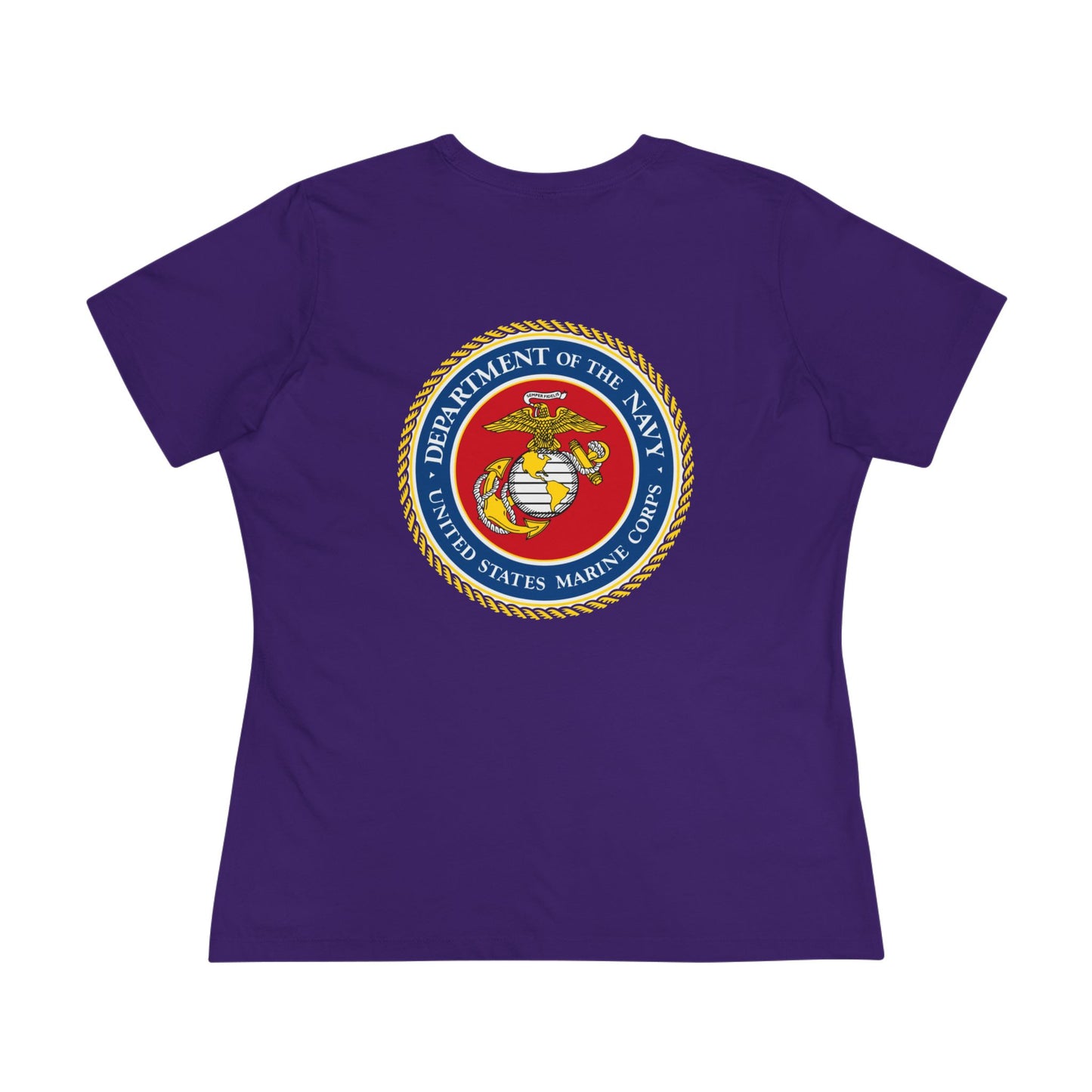 US Marine Corps Women's Short Sleeve Crewneck Tee