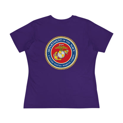 US Marine Corps Women's Short Sleeve Crewneck Tee