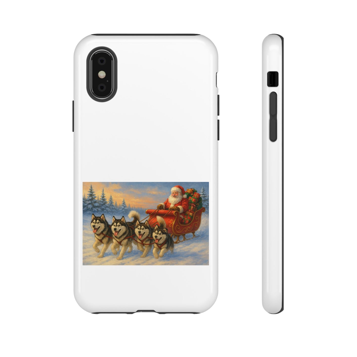Dashing Through The Snow iPhone Case