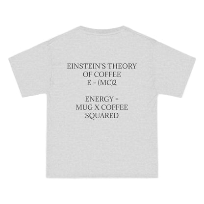 Einstein's Theory Of Coffee Men's Short-Sleeve Crewneck Tee