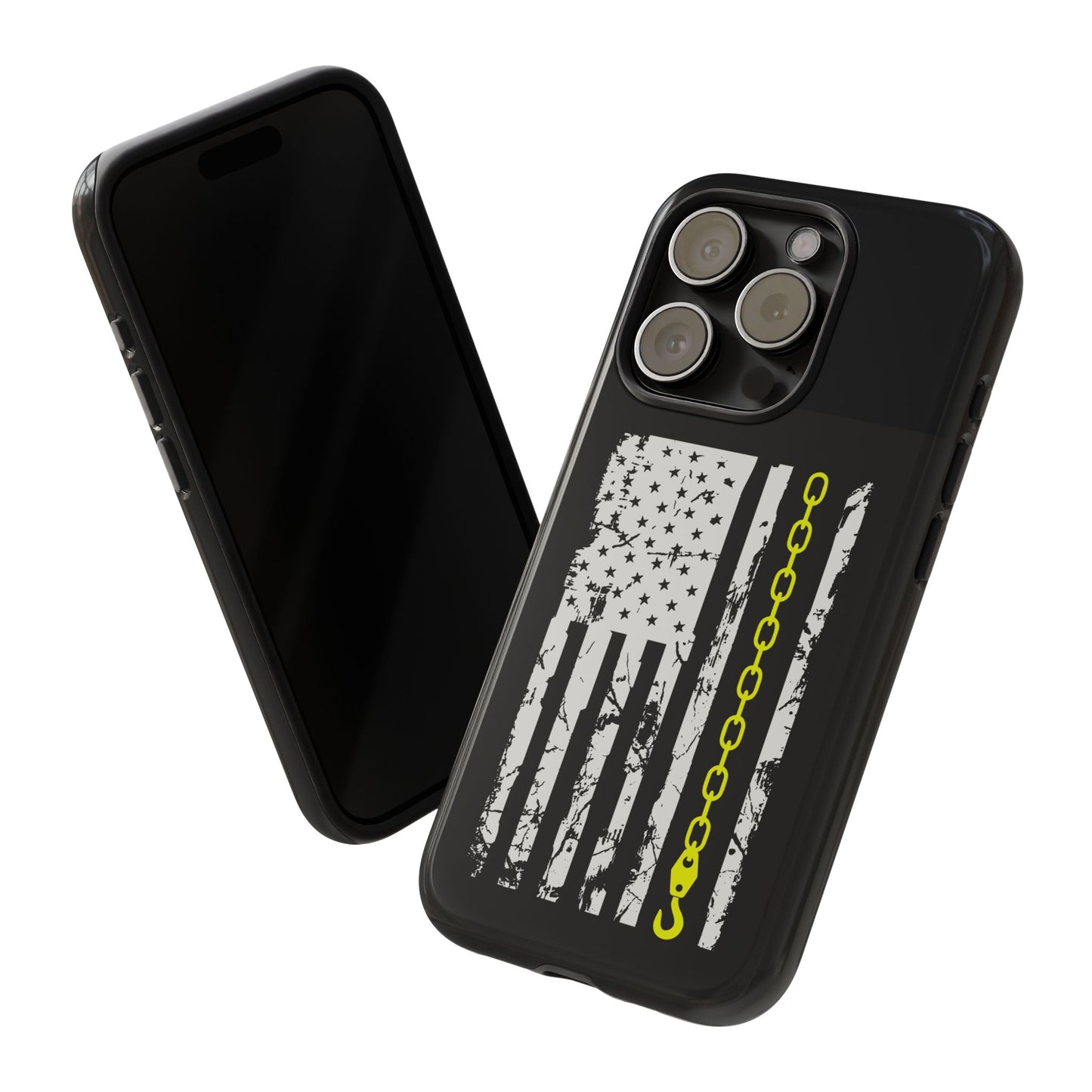 Thin Yellow Line iPhone Case