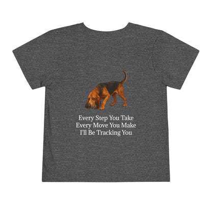 Tracking You Toddler Unisex Short Sleeve Crewneck Tee