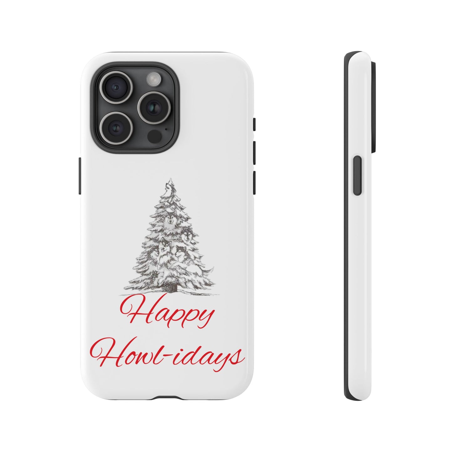 Happy Howl-idays iPhone Case