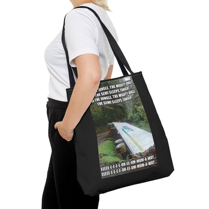 Semi Sleeps Tote Bag