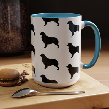 Aussie Silhouette 2-Tone Coffee Mug