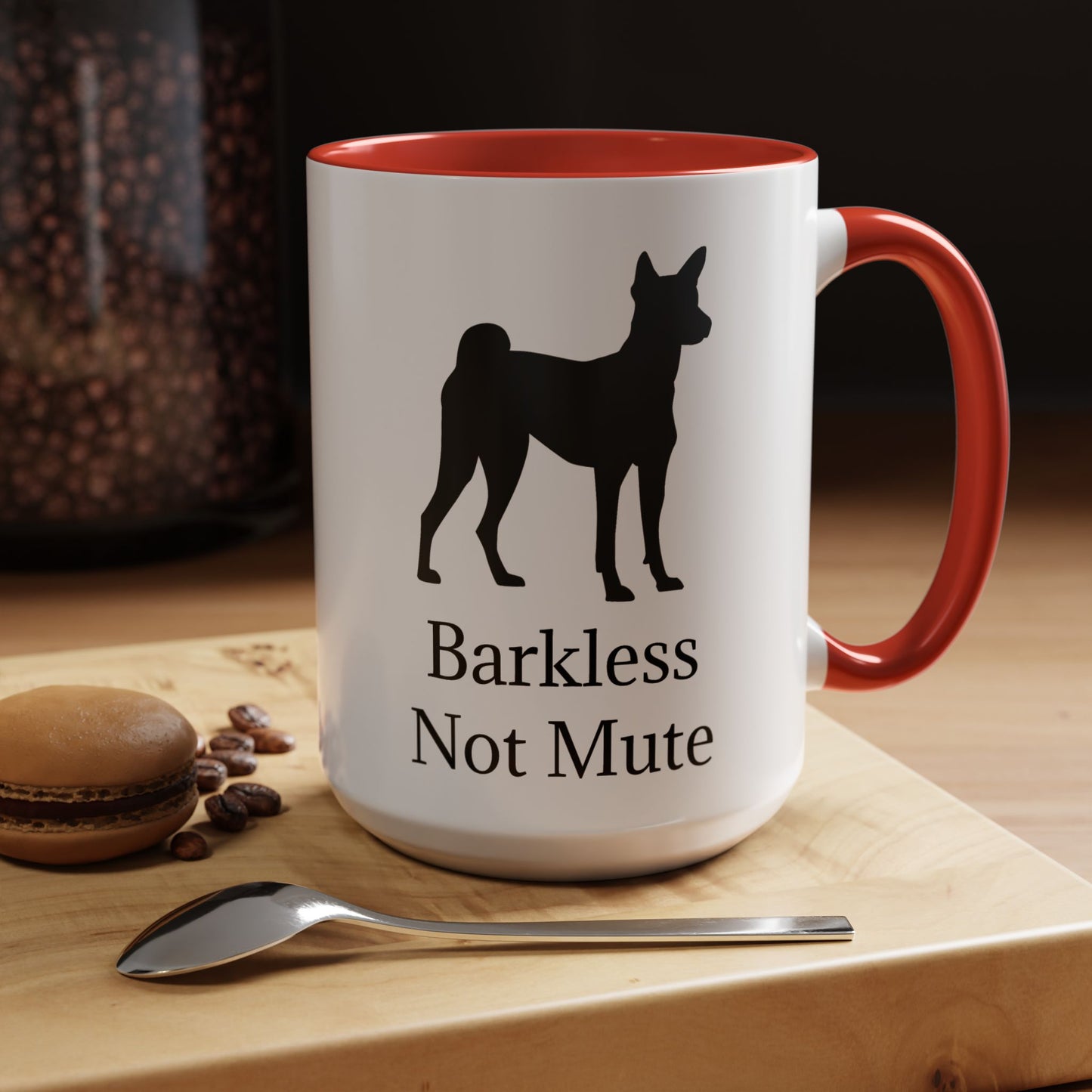 Barkless Not Mute 2-Tone Coffee Mug