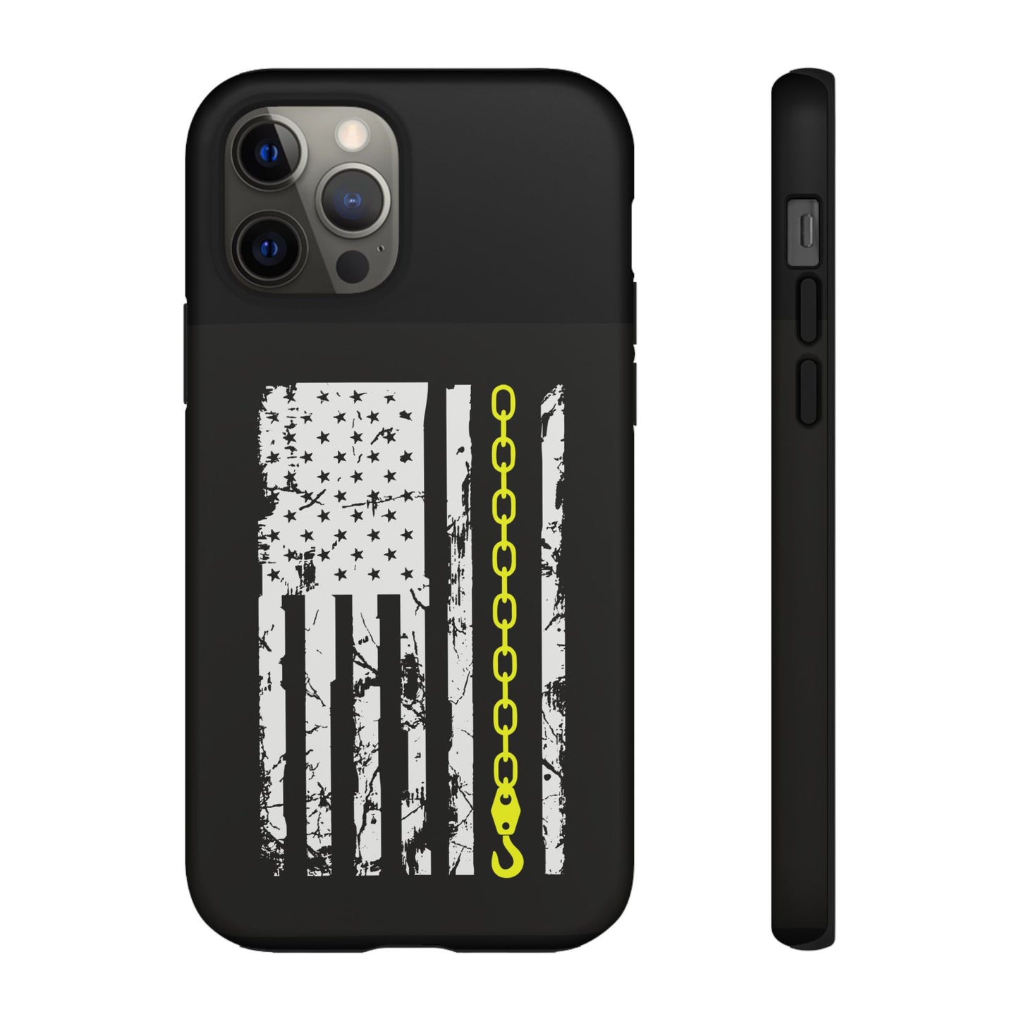 Thin Yellow Line iPhone Case