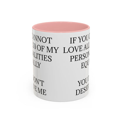 50 Personalities 2-Tone Coffee Mug
