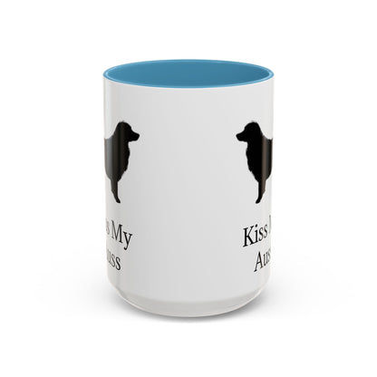 Kiss My Auss 2-Tone Coffee Mug