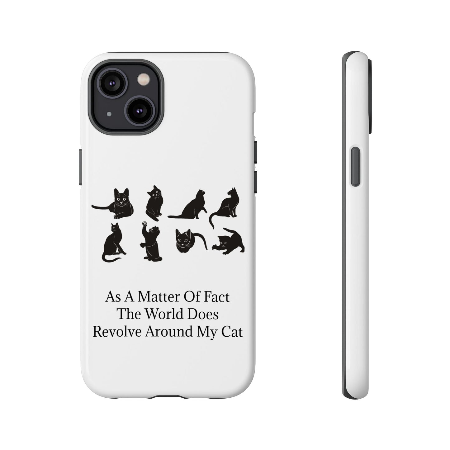 Matter Of Fact Cat iPhone Case