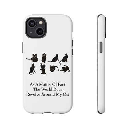 Matter Of Fact Cat iPhone Case