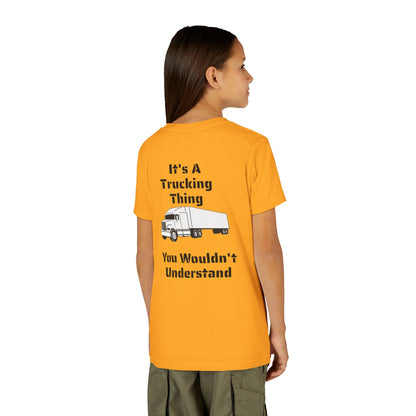 Trucking Thing Youth Unisex Short Sleeve Crewneck Tee