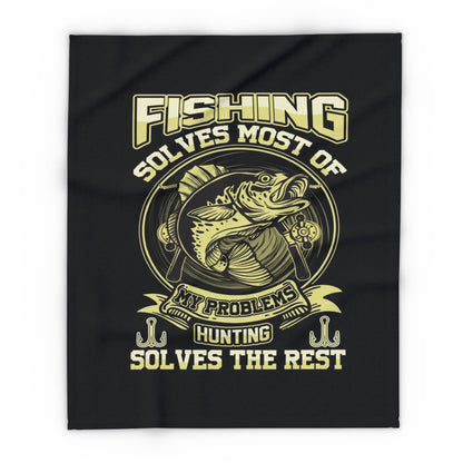 Problem Solving Arctic Fleece Blanket