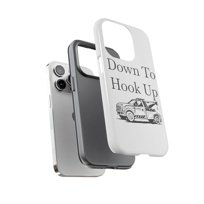 Down To Hook Up iPhone Case