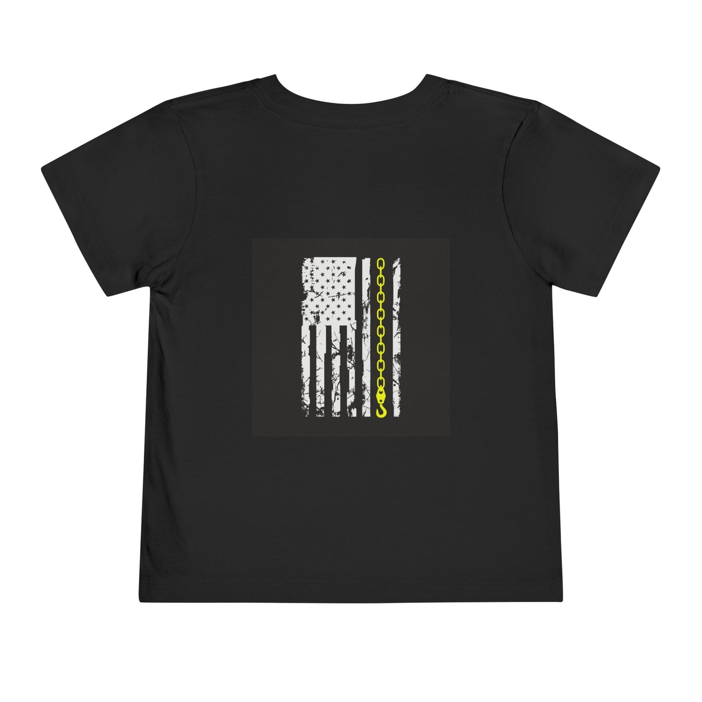 Thin Yellow Line Toddler Unisex Short Sleeve Crewneck Tee