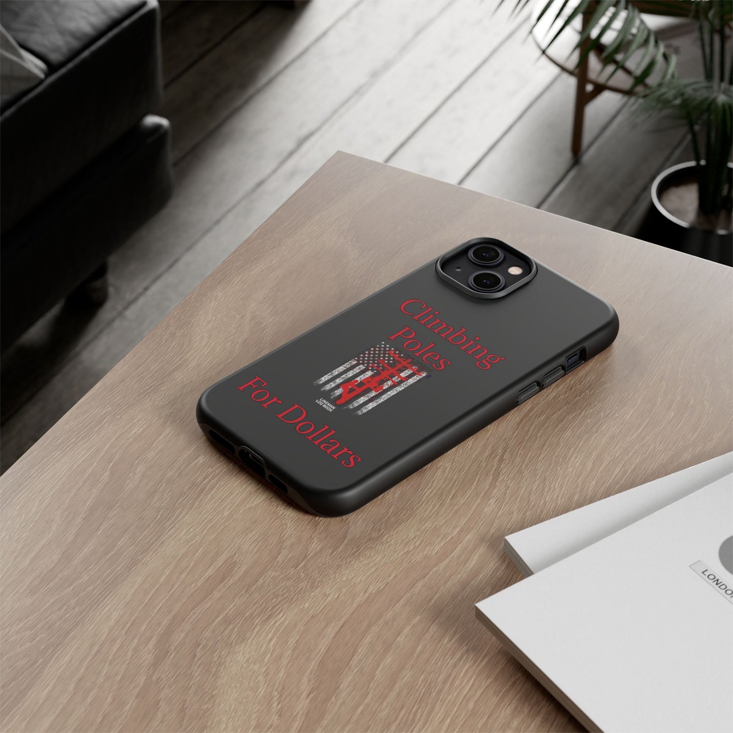 Climbing Poles iPhone Case