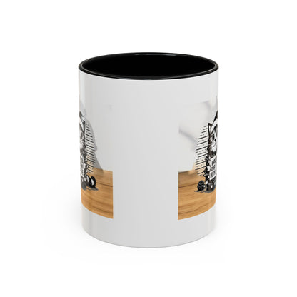 Naughty Cat 2-Tone Coffee Mug