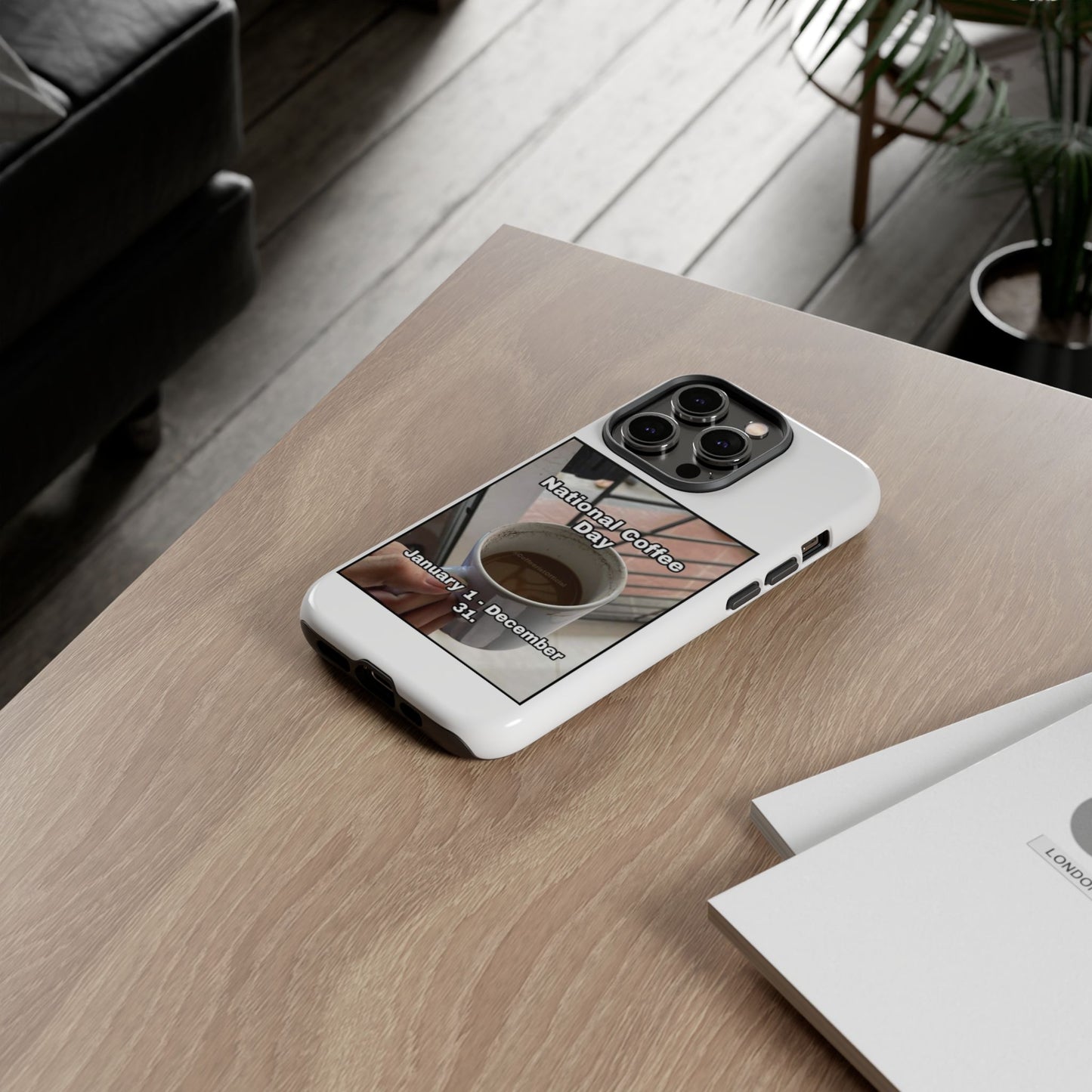 National Coffee Day iPhone Case