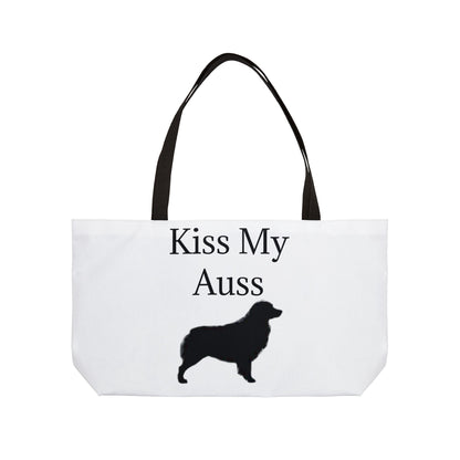 Kiss My Auss Weekender Tote Bag