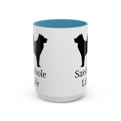 Sasshole Life 2-Tone Coffee Mug