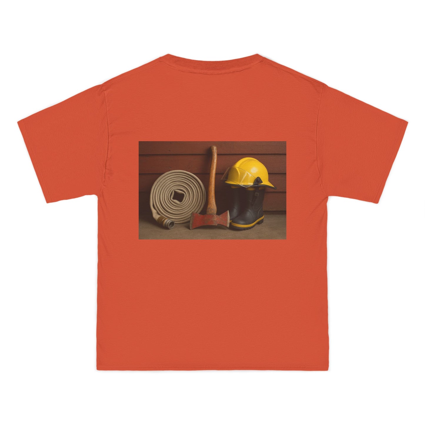 Fire/Rescue Appreciation Men's Short-Sleeve Crewneck Tee