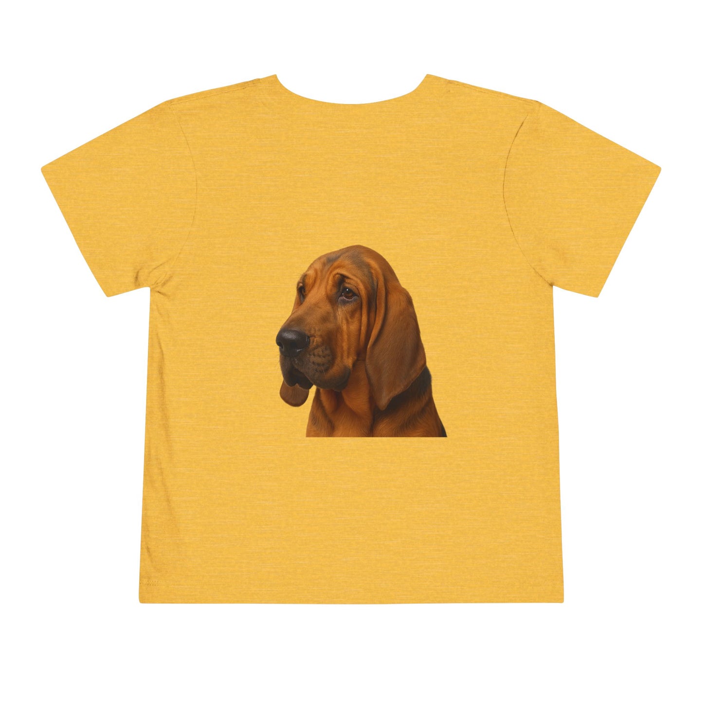 Bloodhound Head Toddler Unisex Short Sleeve Crewneck Tee