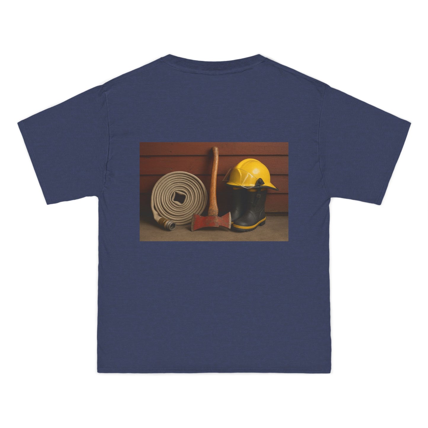 Fire/Rescue Appreciation Men's Short-Sleeve Crewneck Tee