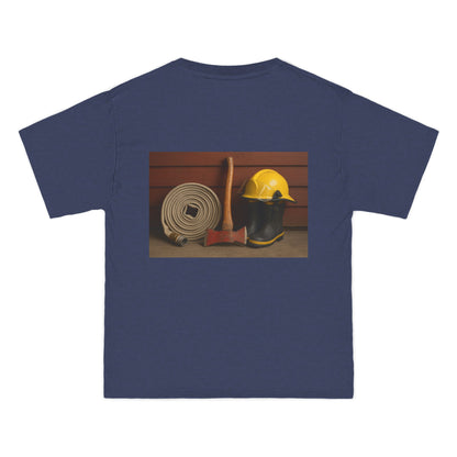 Fire/Rescue Appreciation Men's Short-Sleeve Crewneck Tee