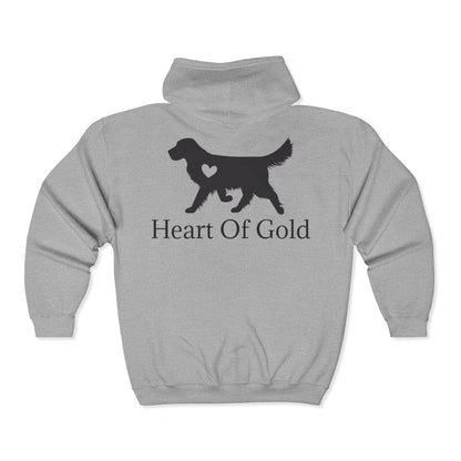 Heart Of Gold Unisex Full Zip Hoodie