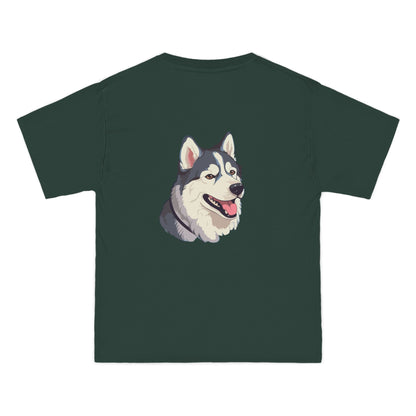 Malamute Head Men's Short-Sleeve Crewneck Tee