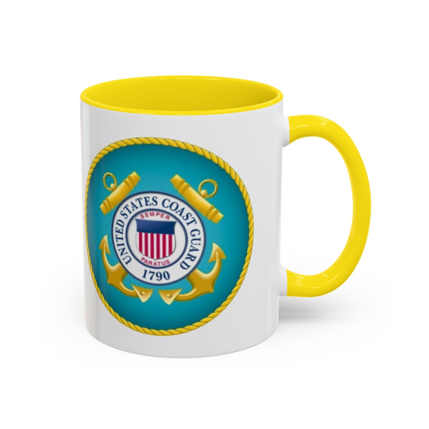 US Coast Guard 2-Tone Coffee Mug